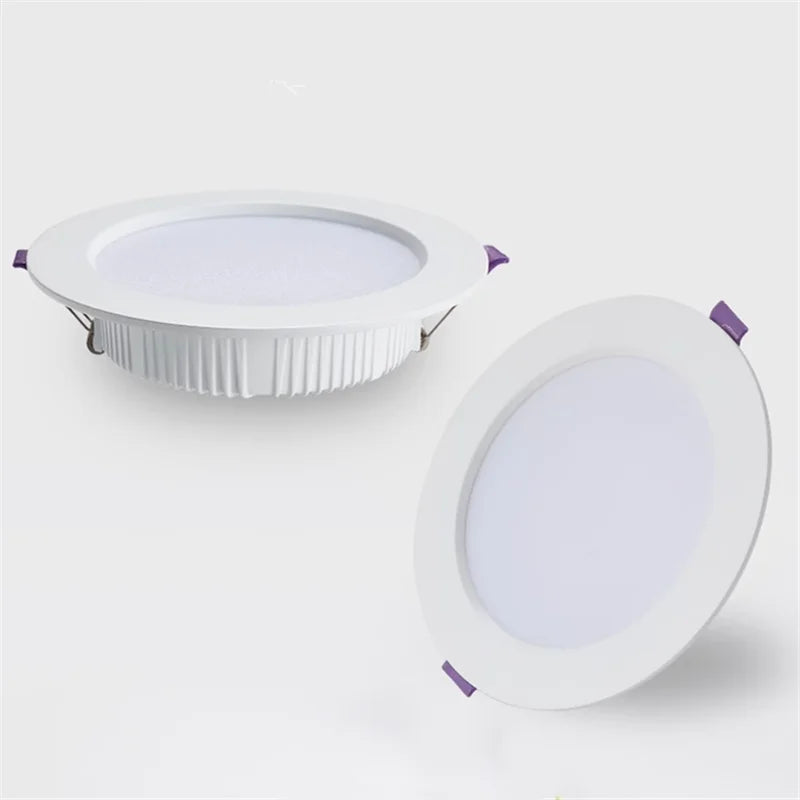 Ultra-Thin 3cm Dimmable LED Recessed Downlight 7W 9W 12W 15W 18W 20W 24W CRI 95 SMD2835