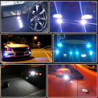 2X White Red Blue 23mm Eagle Eye Daytime Running DRL Car Moto Backup Led Parking Turn Signal lamp Brake Bulb Day Light Fog Lamp