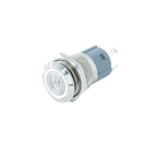 Metal Push Button Switch 12 16 19 22mm IP65 Self-Reset Self-Lock LED 3-220V NO NC CCC