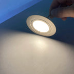 IP65 Ultra-Thin 14mm LED Mini Downlight 3W 5W DC 12-24V 304 Stainless Steel D72mm 55mm Cut