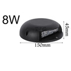 IP68 LED Underground Buried Light 2W 3W 4W 6W 8W 100° 100lm/W AC 85-265V DC 12V Garden Path