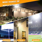 LED Flood Light 20W 30W 50W 100W 150W 200W 300W IP66 AC 100-130V 175-265V Warm Neutral Cool