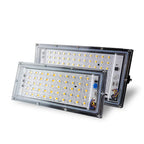 50W LED Flood Light IP65 SMD2835 CRI 85+ 180° AC 110-120V Warm Cool White 2-Year Warranty