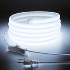 COB LED Strip Light 288 LEDs/m IP67 AC 110V (US) 220V (EU) Warm Neutral Cool White With Switch