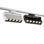 Dimmable LED Track Spotlight 12W-40W Epistar CRI 90+ 110lm/W 3-CCT AC 90-260V Aluminum