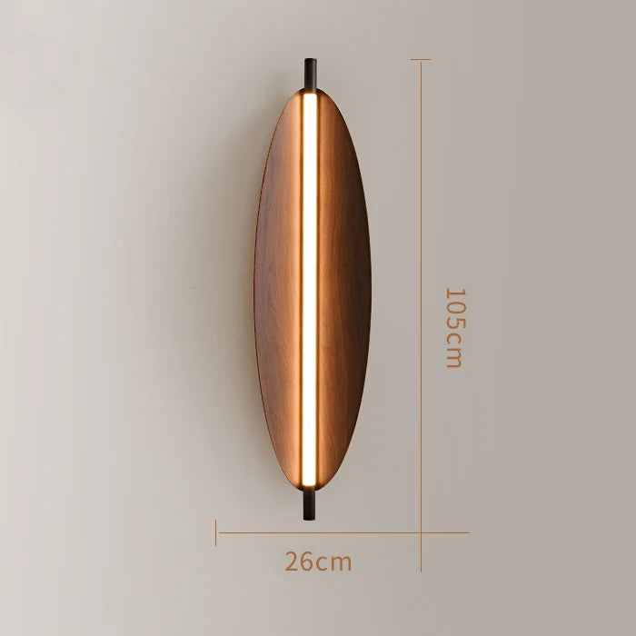 Japanese Wabi-Sabi LED Pendant Chandelier Wood Grain Iron E26 AC 90-260V Living Room Kitchen Bar