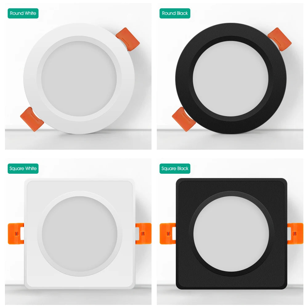 Modern IP65 Waterproof LED Ceiling Spotlight Fixture