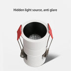 LED Mini Recessed Downlight Spotlight 3W 5W 7W 10W 12W 18W Aluminum AC 85-265V Warm White Natural White Cool White White Black Rose Gold 50000 Hours
