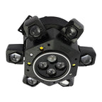 120W RGBW Stage Light 25CH DMX512 CREE Laser Strobe Sound 540° Rotation AC 95-245V US Plug