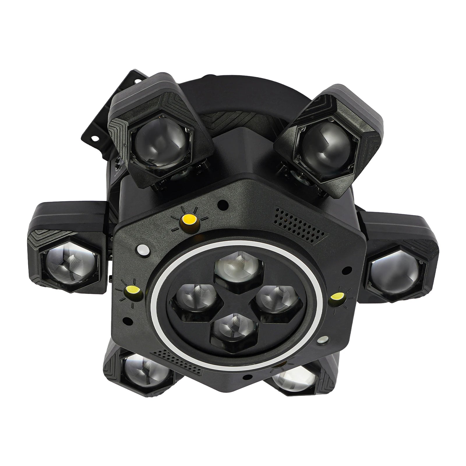 120W RGBW Stage Light 25CH DMX512 CREE Laser Strobe Sound 540° Rotation AC 95-245V US Plug