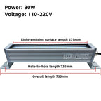 IP67 LED Machine Tool Work Light 10W to 40W Explosion Proof Waterproof Aluminum Alloy Tempered Glass AC 110-240V or DC 24-36V CNC Lathe Workshop