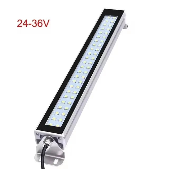 LED Industrial CNC Machine Lamp IP68 5W-15W 22-52cm DC 24V AC 85-265V Oil-Proof Aluminum