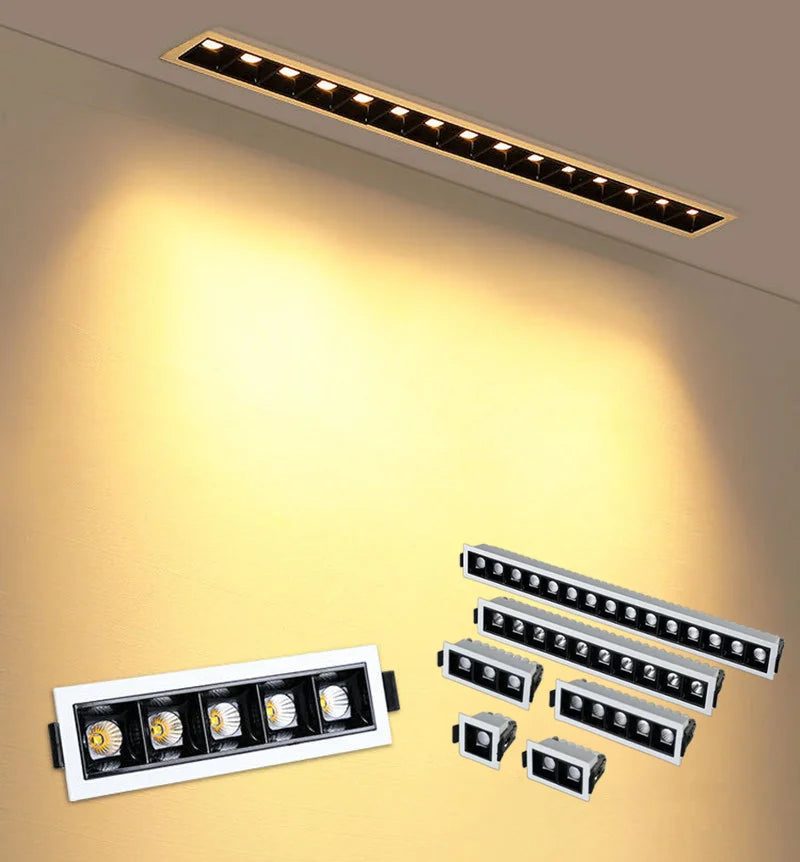Adjustable Beam COB LED Recessed Ceiling Light