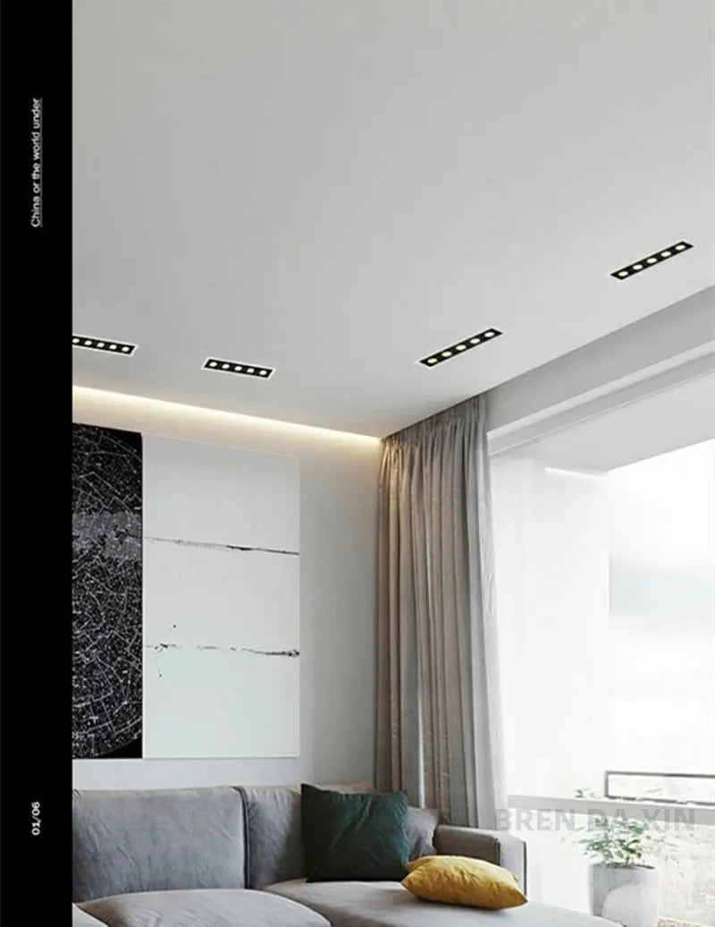Adjustable Beam COB LED Recessed Ceiling Light