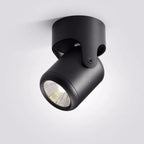 Dimmable 360-Degree Rotating COB LED Surface Downlight 10W 15W 85-265V Black White