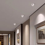 Dimmable 360-Degree Rotatable COB LED Recessed Downlight 5W 7W 10W 12W 15W OSRAM CRI 98+