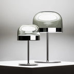 Post-Modern Italian Style Glass Table Lamp Iron Touch Switch AC 100-240V 3-5m² Bedroom