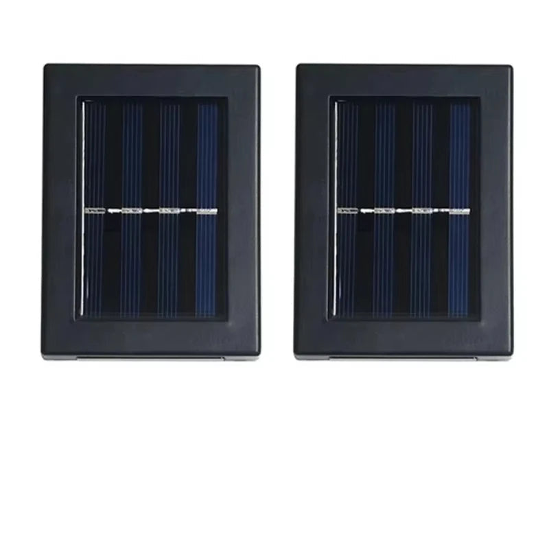 Solar LED Outdoor Wall Light Up and Down 2 or 6 LED IP65 Waterproof 600mAh Auto On/Off Warm White Cool White Garden Fence Stair Corridor