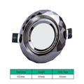 LED Recessed Downlight 5W 7W Aluminum Epistar COB 60 Degree CRI 80 100 to 110 lm/W Dimmable Driver Included AC 85-265V Ceiling Spot