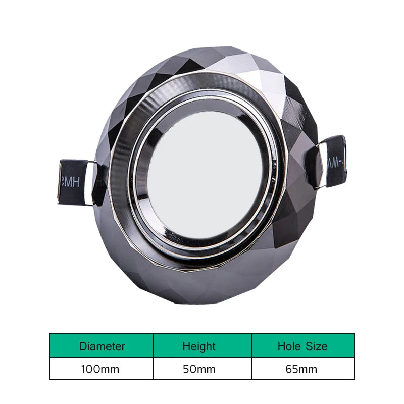 LED Recessed Downlight 5W 7W Aluminum Epistar COB 60 Degree CRI 80 100 to 110 lm/W Dimmable Driver Included AC 85-265V Ceiling Spot