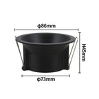 GU10 MR16 GU5.3 Recessed Spotlight Frame Splash-Proof 86mm Spring Clips Bathroom Wet Room