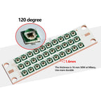 High-Power IR Deep Red LED Chip Module 50W 100W 660nm 730nm 850nm 940nm 55x15mm Grow Light