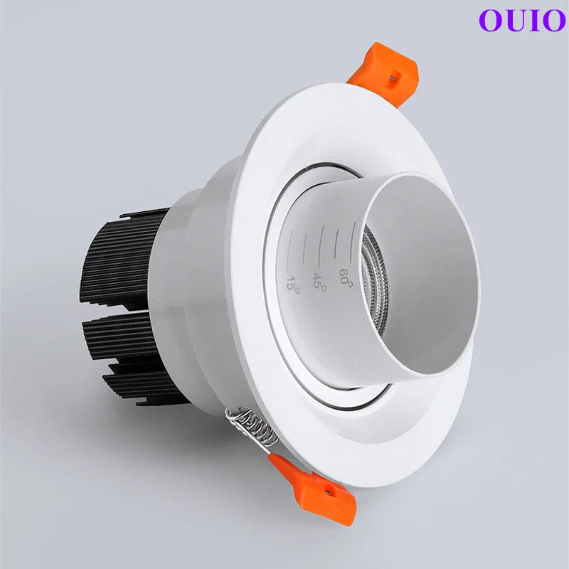 Adjustable Beam COB LED Recessed Downlight Spotlight