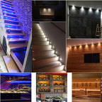 Mini 1W DC12V LED Recessed Spotlight IP65 D20mm 15mm Cutout PWM Dimmable 30° 120° Epistar