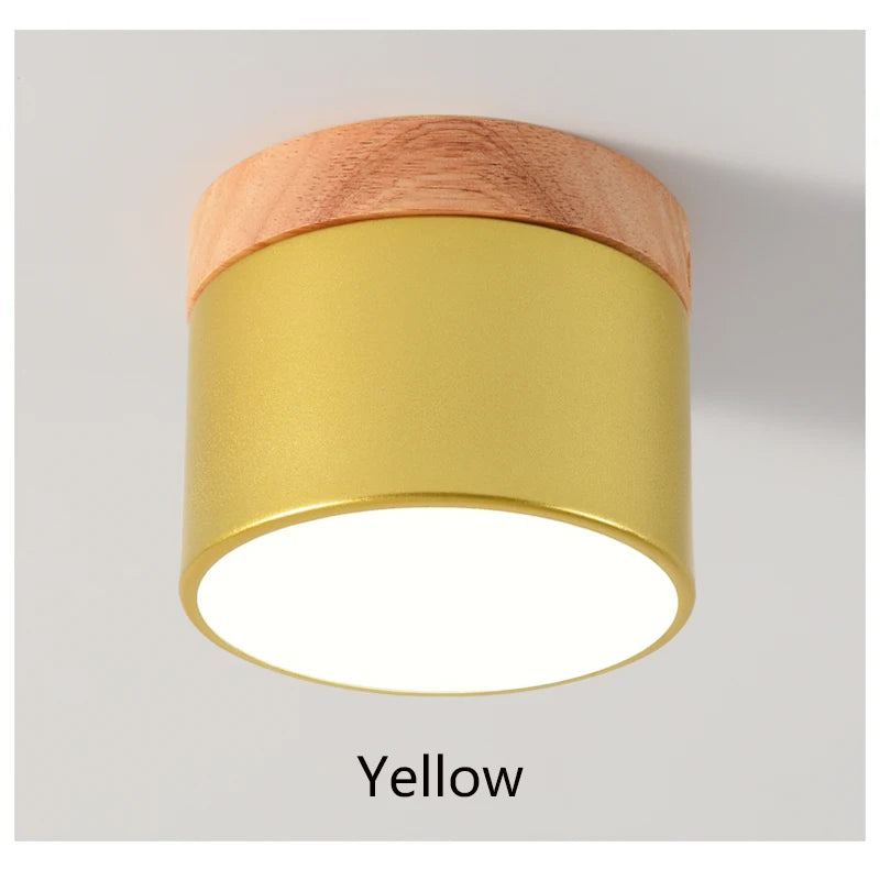 Dimmable Surface-Mounted LED Downlight 5W-15W CRI 85+ 95-110lm/W AC 110-220V 7-Color Options