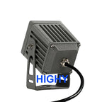 IP65 COB LED Flood Light 15W 20W 30W 40W CRI 92 Brushed Aluminum AC 85-260V or DC 24V Warm White Cool White Outdoor Landscape Spotlight