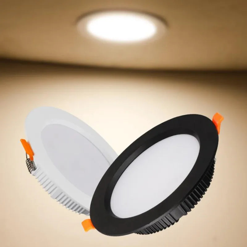 DC 12V LED Recessed Downlight 3W 5W 7W 9W 12W 15W 18W Dimmable IP44 120° Indoor
