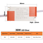 Isolated Constant Current LED Driver 1W-36W 260-300mA AC 85-265V Overvoltage Short Circuit Protection