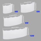 LED Outdoor Wall Light IP65 Waterproof 4W 6W 8W 10W Garden Porch Lamp AC85-265V