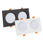Dimmable Square Ultra-Thin LED Downlight 7W 12W 14W 15W 18W 30W 36W Samsung 60° CRI 85+