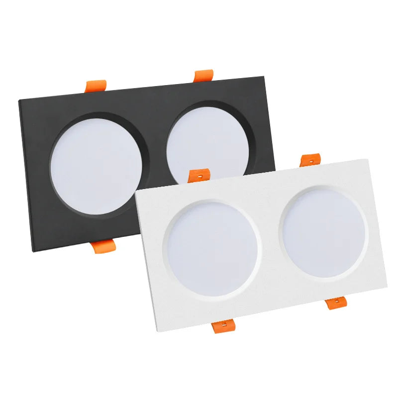 Dimmable Square Ultra-Thin LED Downlight 7W 12W 14W 15W 18W 30W 36W Samsung 60° CRI 85+