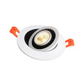 Dimmable 360-Degree Rotating COB LED Recessed Downlight 7W 9W 12W 15W 20W 24W 85-265V