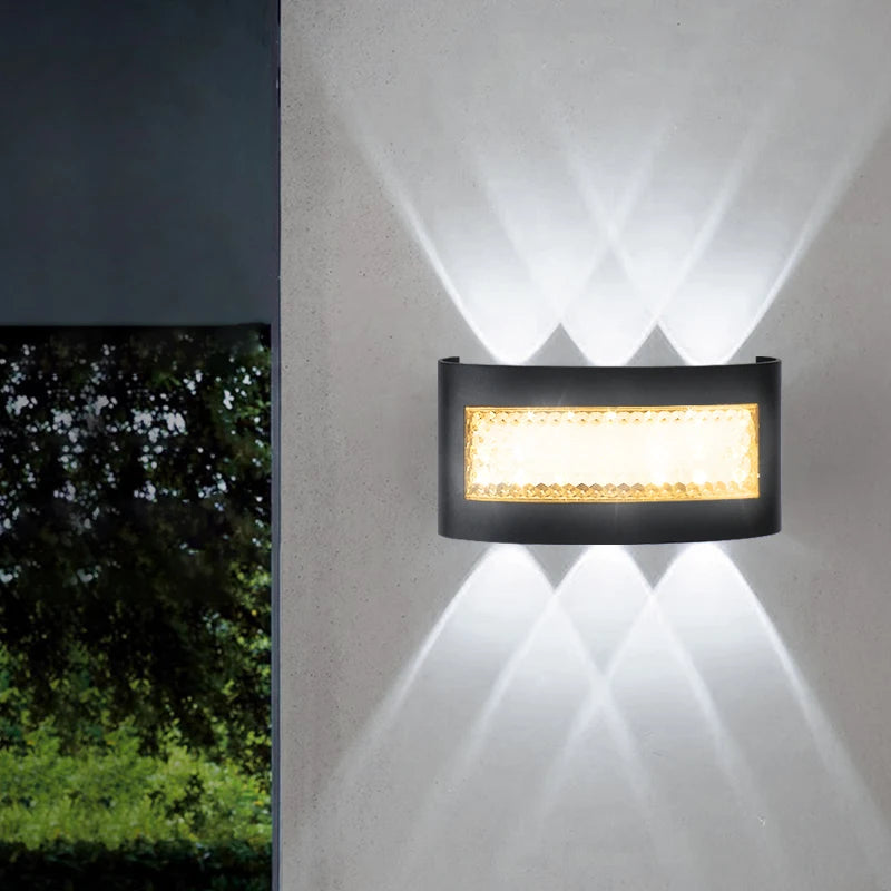 LED Wall Light 7W 9W 11W ABS Moisture Resistant Warm White or Dual Color AC 85-265V Indoor Outdoor Corridor Staircase Living Room