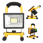 60W Rechargeable Portable COB LED Work Light 3000lm IP65 3-Mode Emergency 360° Floodlight