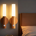 USB Rechargeable Motion Sensor LED Night Light Magnetic Mount Wardrobe Cabinet Lamp
