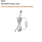 USB 5V Ultra Thin LED Cabinet Spotlight 10W 5730 LED Aluminum Surface Mount 60mm Round Warm White Cool White Indoor RV Caravan