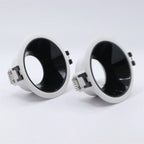 GU10 MR16 Recessed Spotlight Frame Holder D88mm 75mm Cutout 4 Color Combos CE RoHS