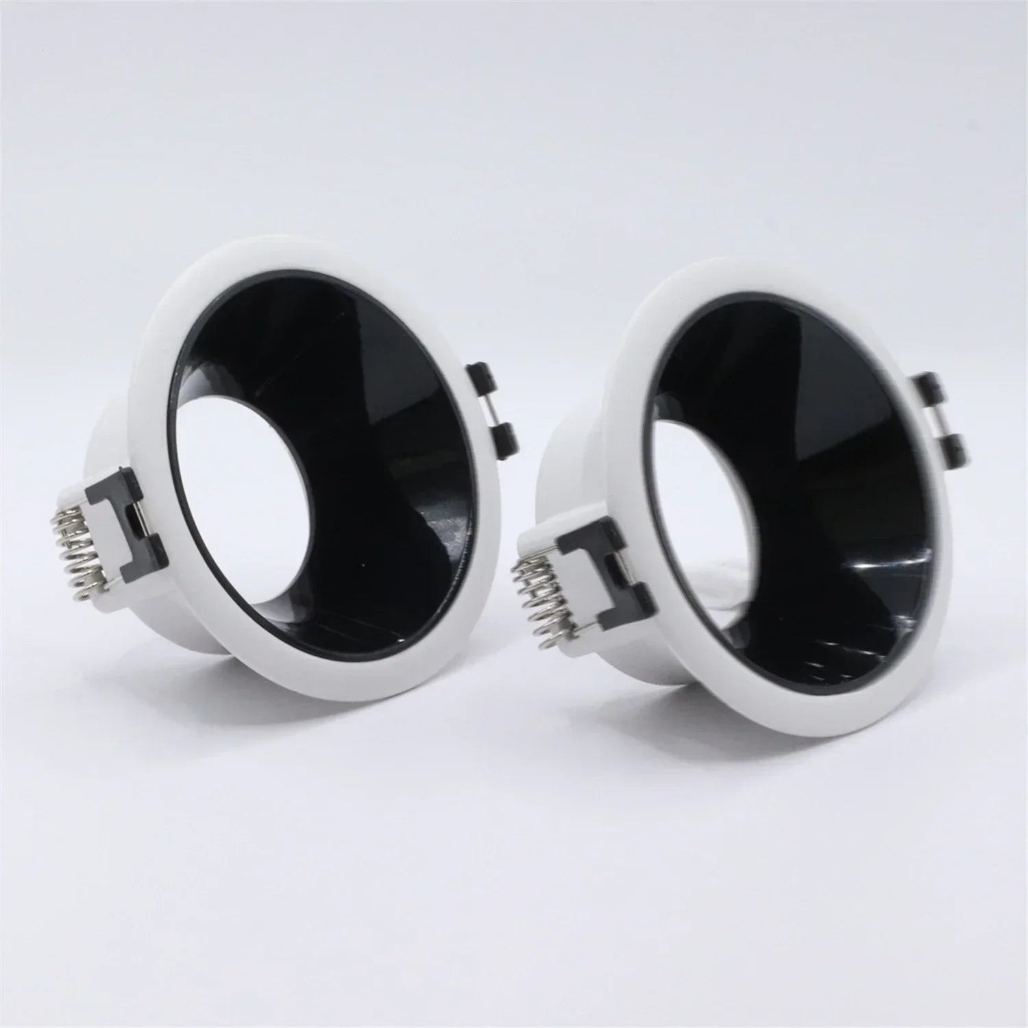 GU10 MR16 Recessed Spotlight Frame Holder D88mm 75mm Cutout 4 Color Combos CE RoHS