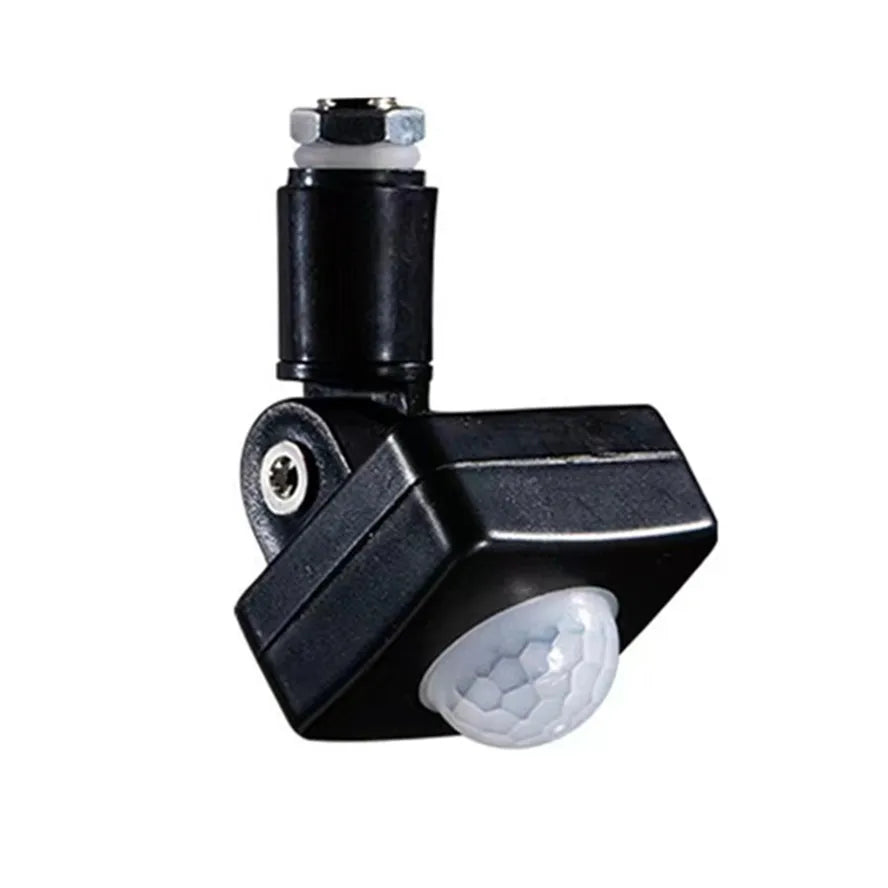 IP65 PIR Motion Sensor Switch AC 85-265V 160 Degree 6 to 8 Meter Detection Range Adjustable Sensitivity Timer Day Night Mode ABS Panel Mount