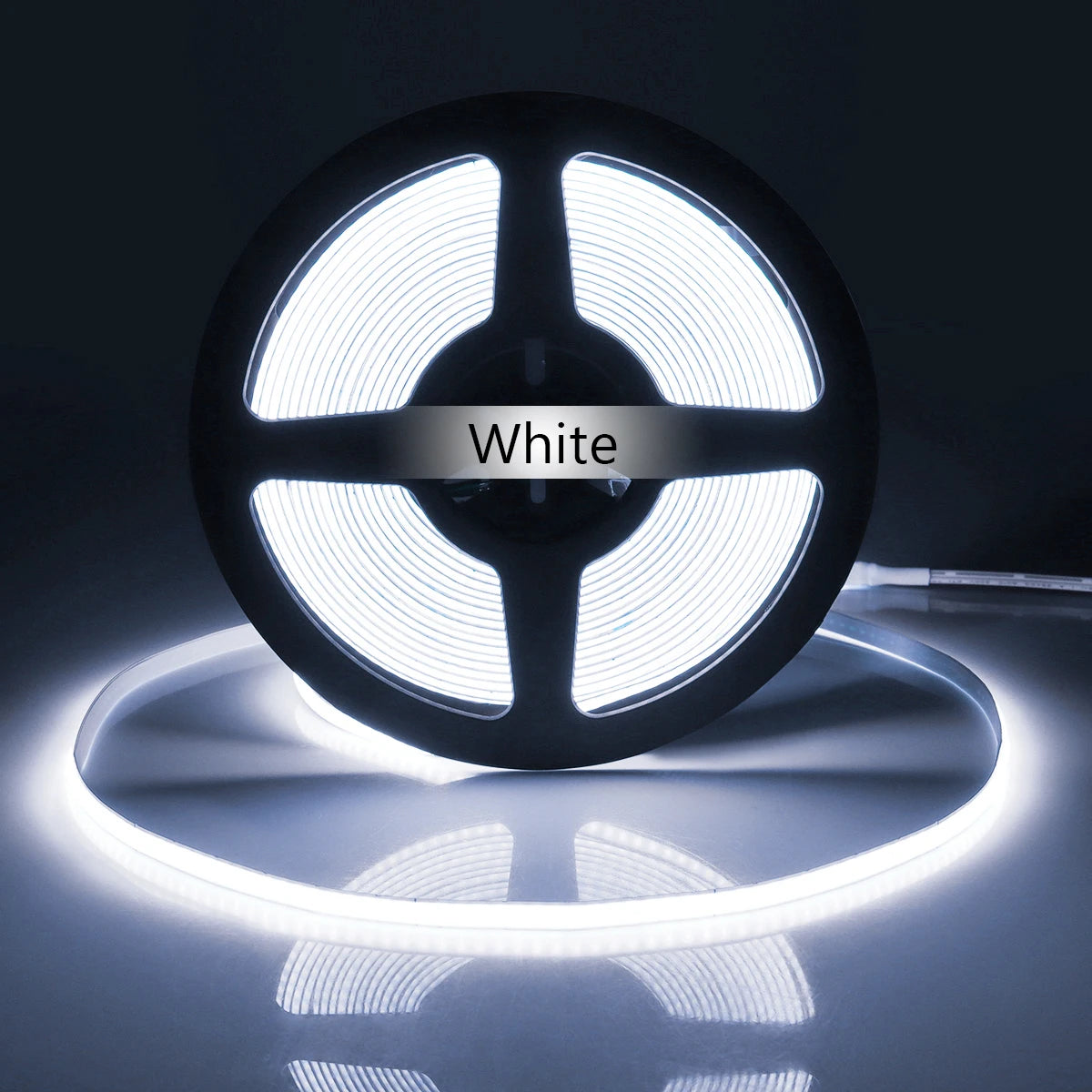 5mm COB LED Strip Light DC 12V 320 LED/m CRI 90 IP20 1m to 5m Warm White Natural White Cool White Red Yellow Pink Blue Green Flexible Tape