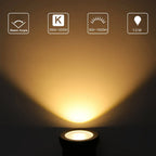 10W IP67 LED Underwater Pool Spotlight RGB White Warm White AC 85-265V DC 12V 60°/120°
