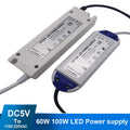DC 5V LED Power Supply 60W 100W AC 90-240V 12A 20A Switching Adapter LED Strip Transformer