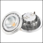 AR111 QR111 COB LED Spotlight 10W 15W G53 GU10 CRI 90+ 90-100lm/W 60° Dimmable AC 85-265V
