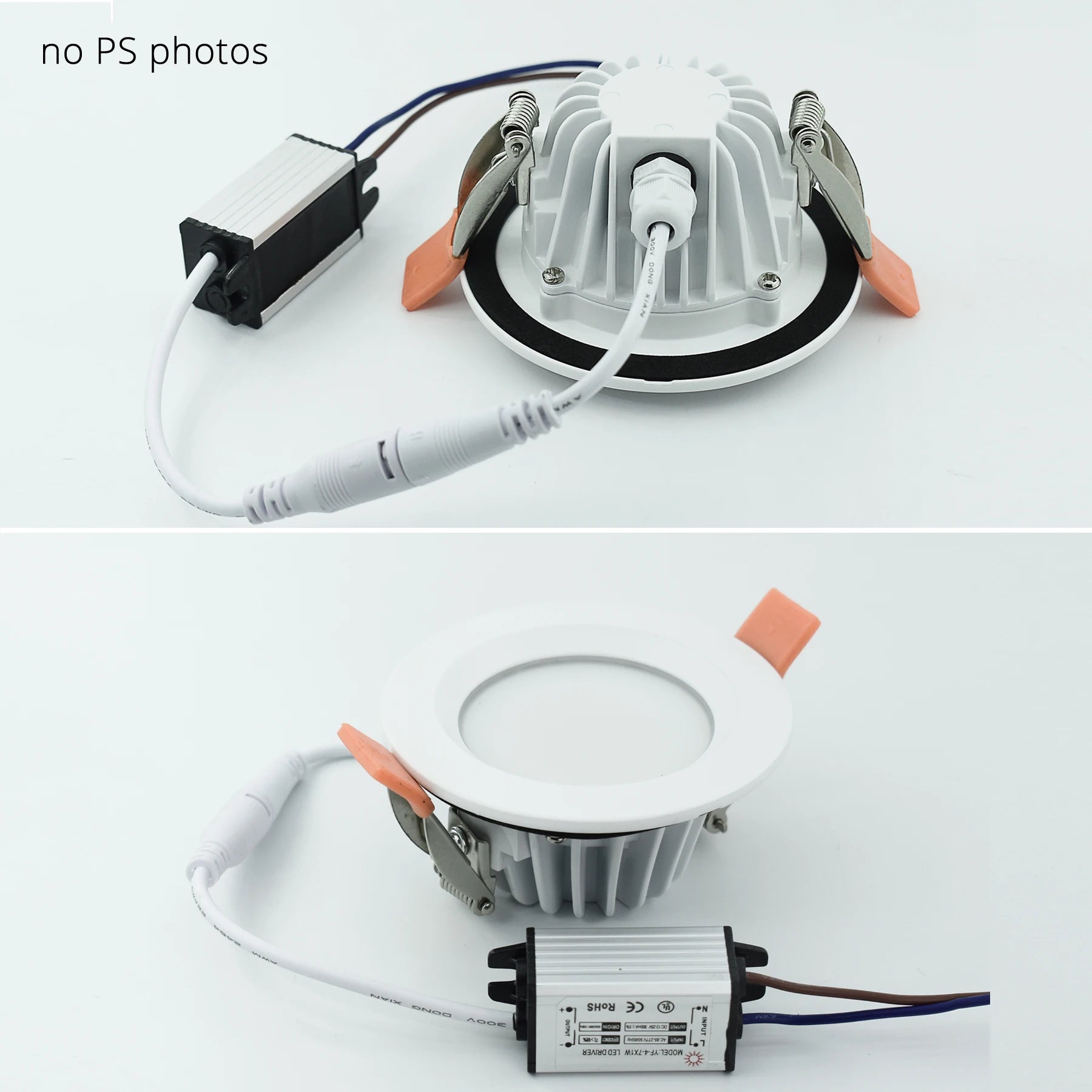 IP65 Waterproof LED Recessed Downlight 5W 7W 9W 12W 15W Epistar SMD5730 120° AC 85-265V