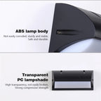 20W IP65 LED Outdoor Wall Lamp Radar Motion Sensor 3-6m AC 85-265V Black ABS Porch Garden