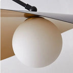 Modern Minimalist G9 Chandelier Iron Frosted Glass Up Down Touch Switch AC 90-260V